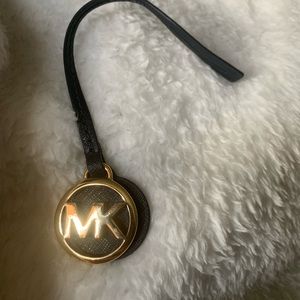 Michael kors navy purse charm